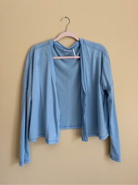 Out from Under light blue cardigan